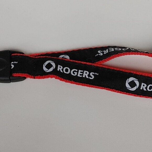 ROGERS Multi Media Company Official Lanyard Detachable Key Holder - Picture 1 of 5